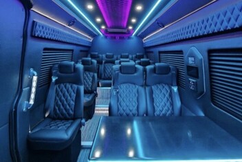 Garland Sprinter Bus Interior