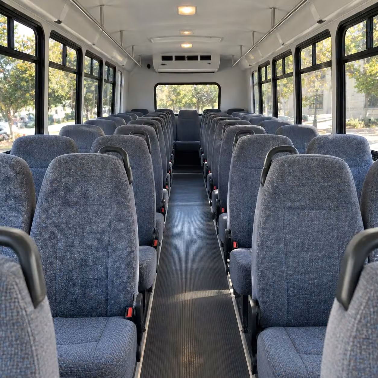 30 passenger minibus inside