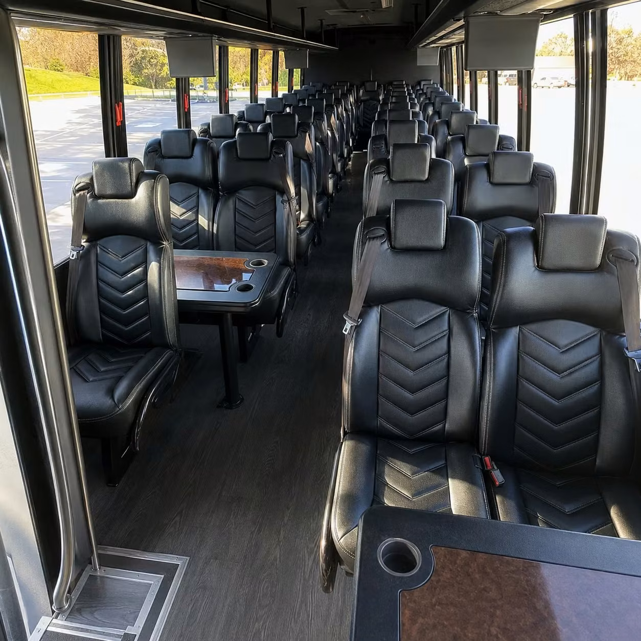 35 passenger minibus inside